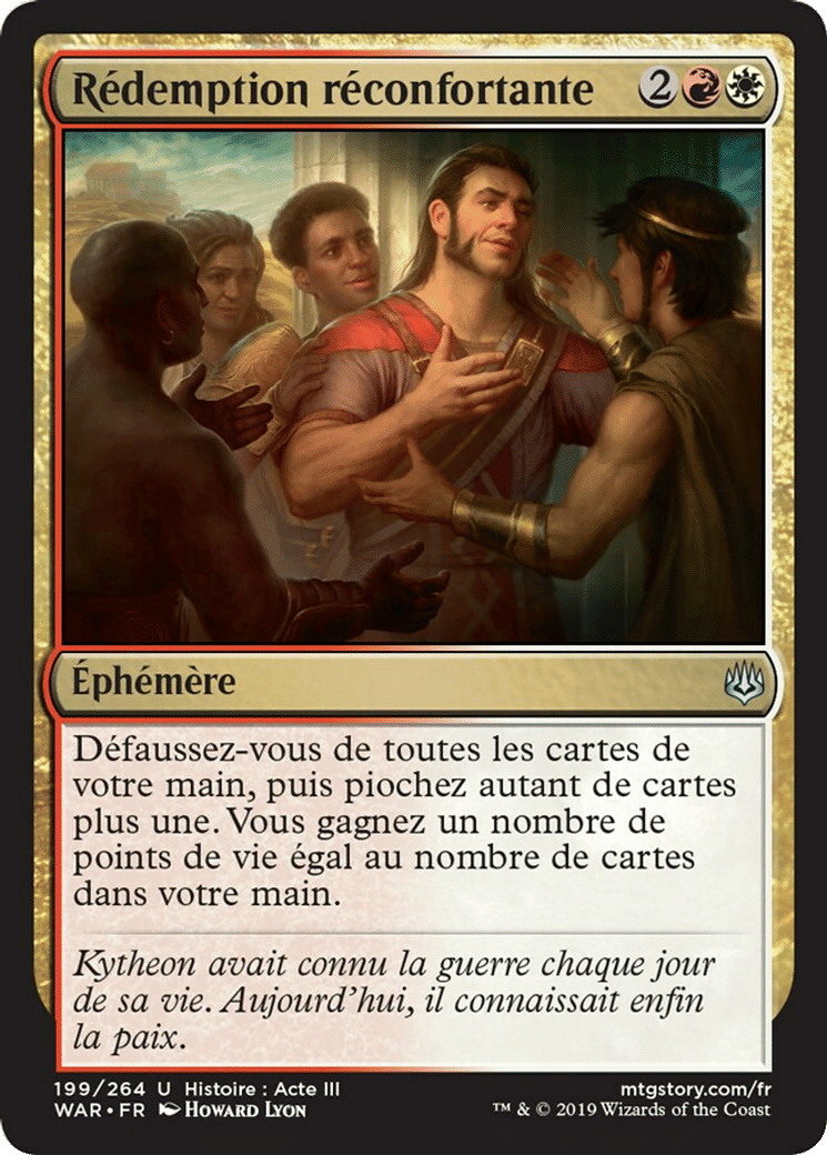 Rédemption réconfortante — War of the Spark — Magic: The Gathering