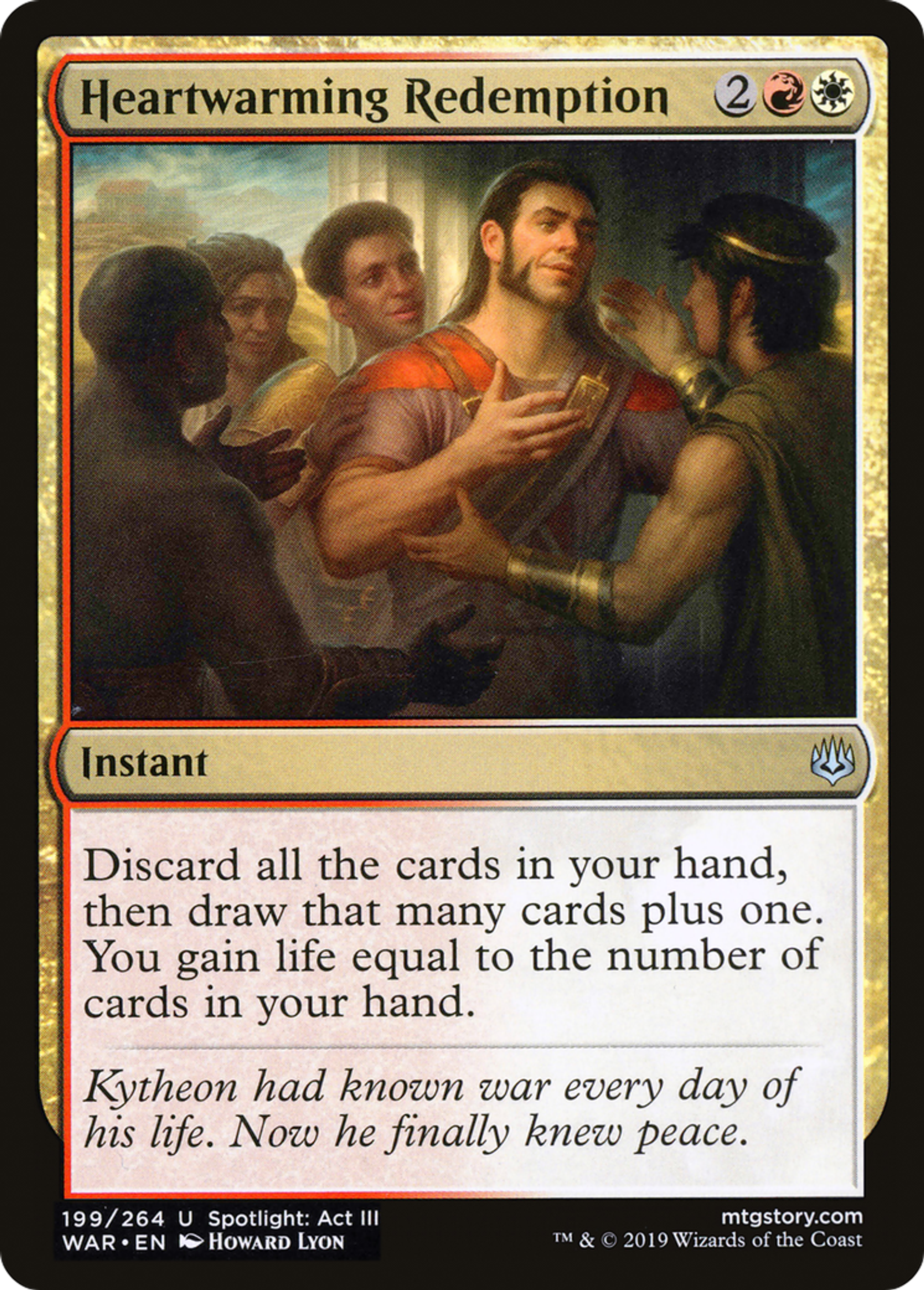 Heartwarming Redemption — War of the Spark — Magic: The Gathering