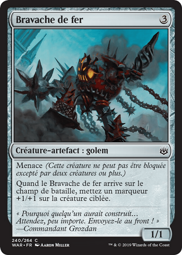 Bravache de fer — War of the Spark — Magic: The Gathering