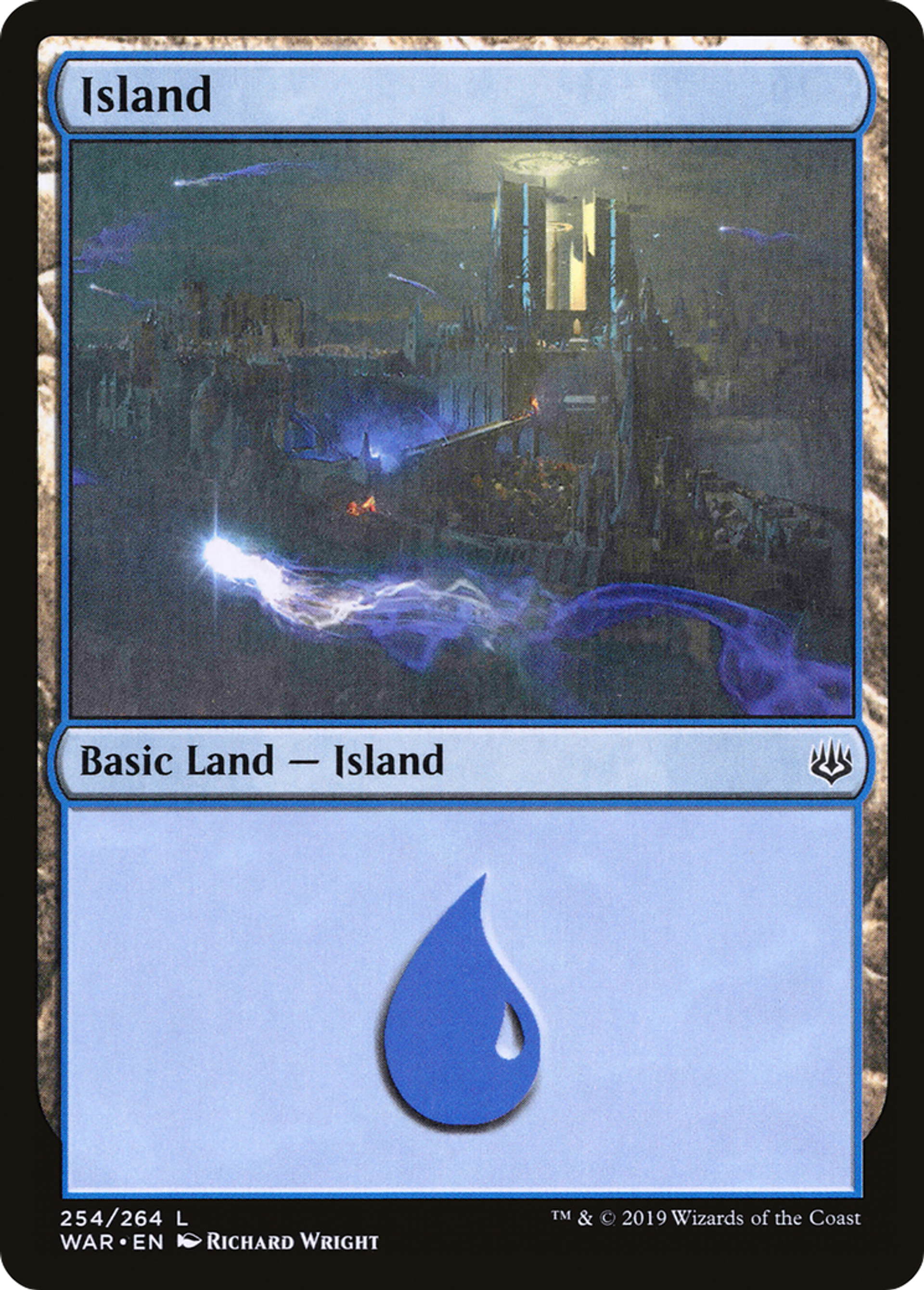 Island — War of the Spark — Magic: The Gathering