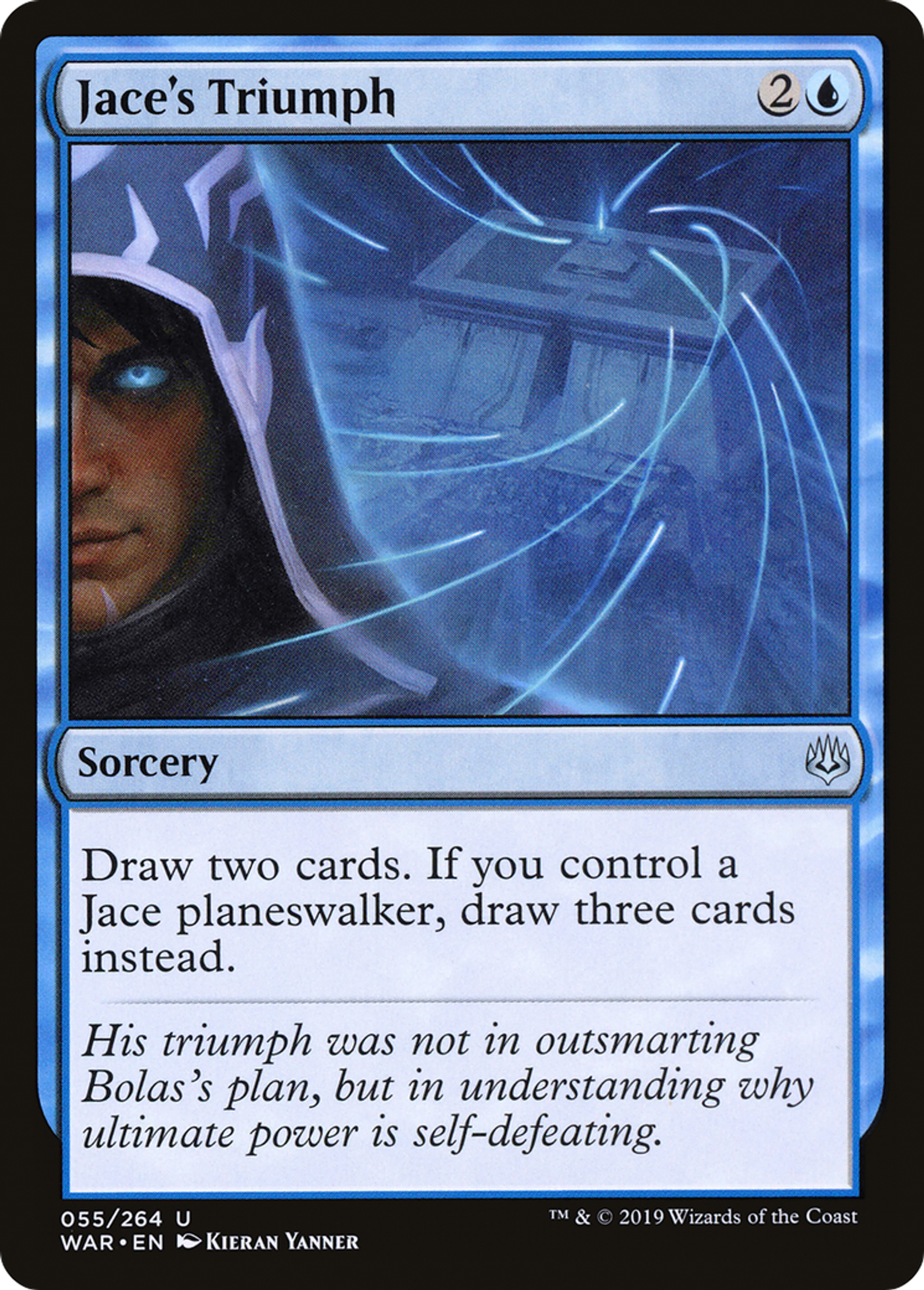 Triomphe de Jace — War of the Spark — Magic: The Gathering