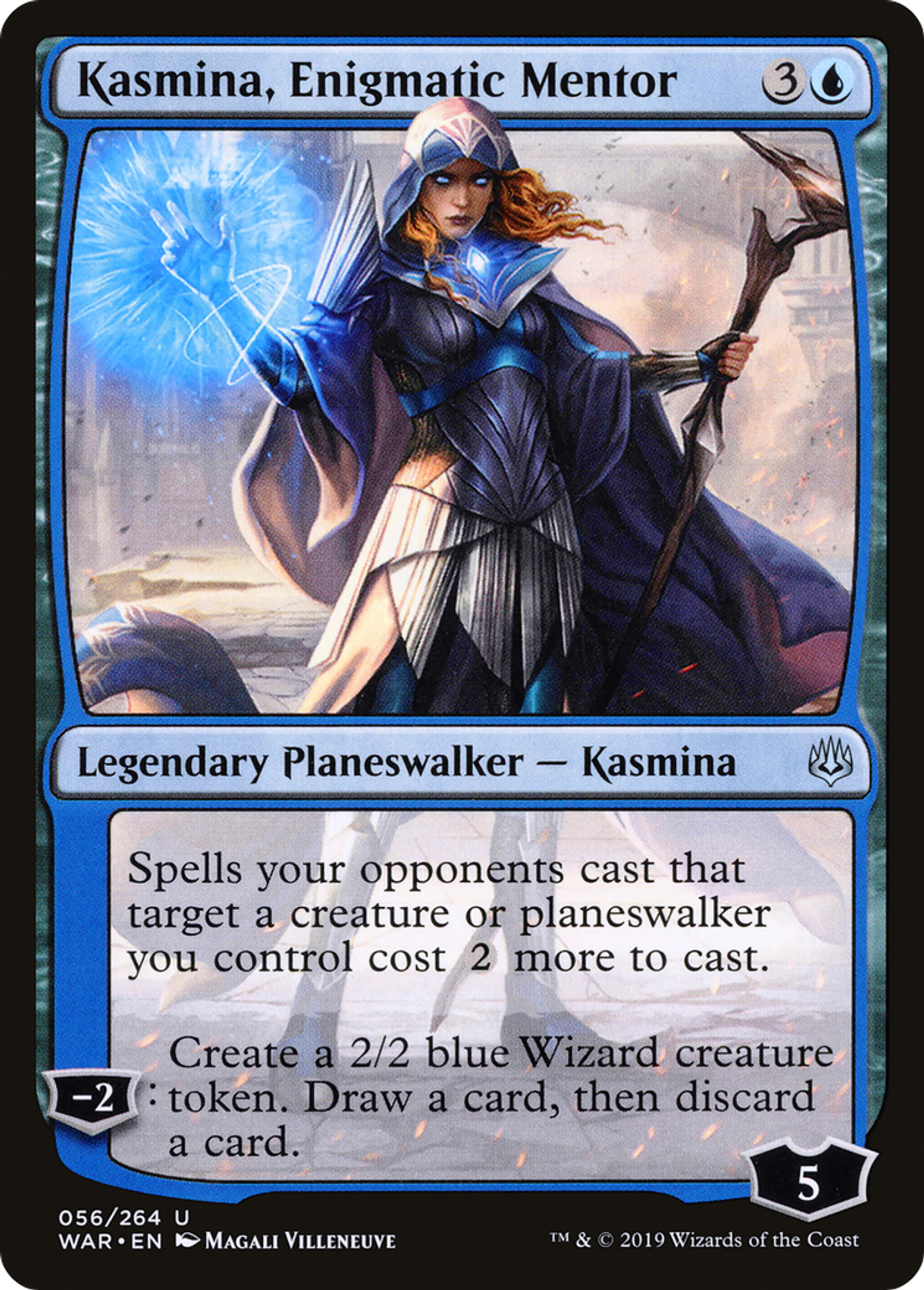 Kasmina, mentor énigmatique — War of the Spark — Magic: The Gathering