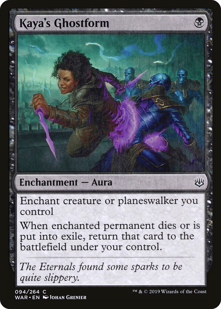 Kaya's Ghostform — War of the Spark — Magic: The Gathering