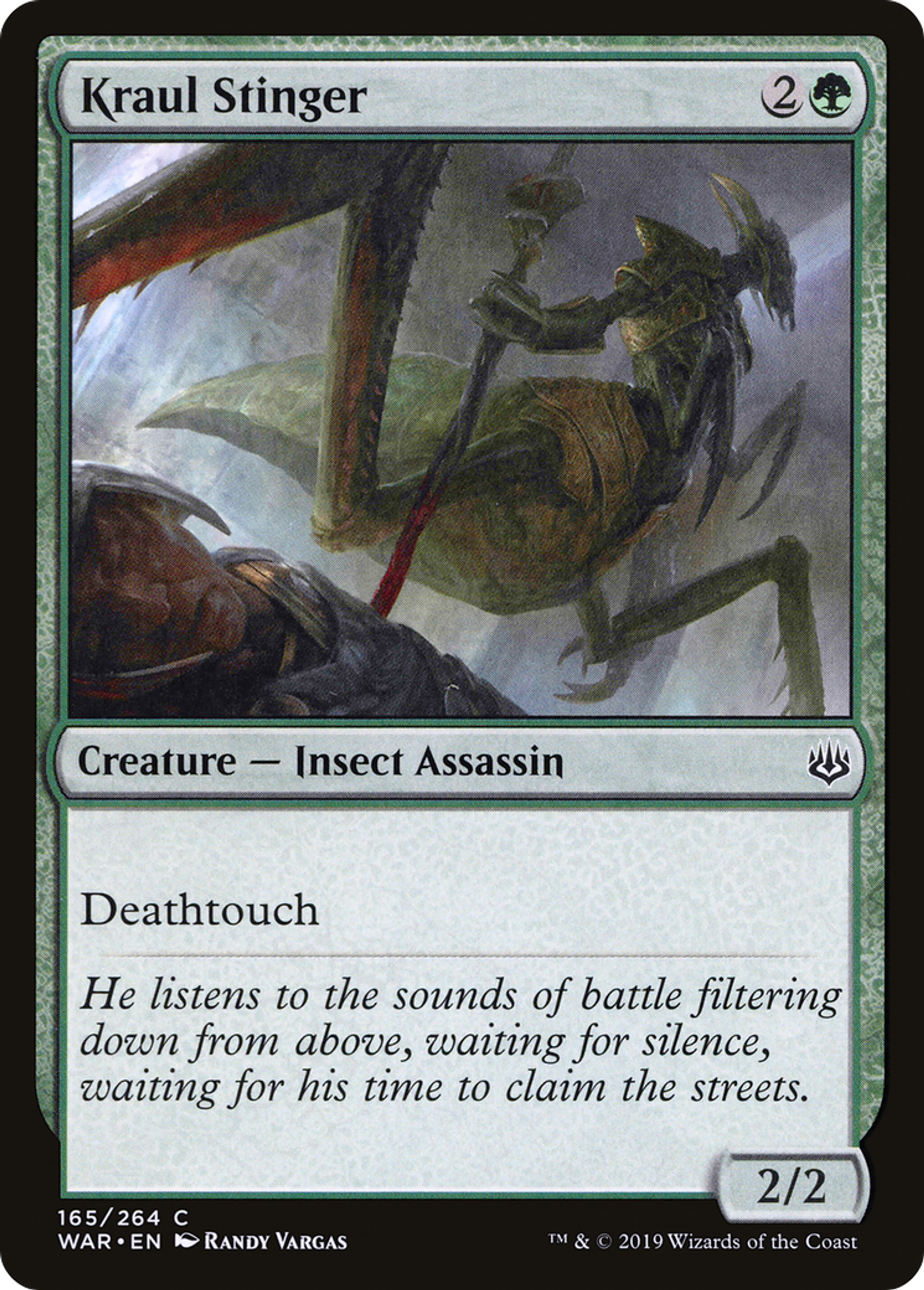 Kraul Stinger — War of the Spark — Magic: The Gathering