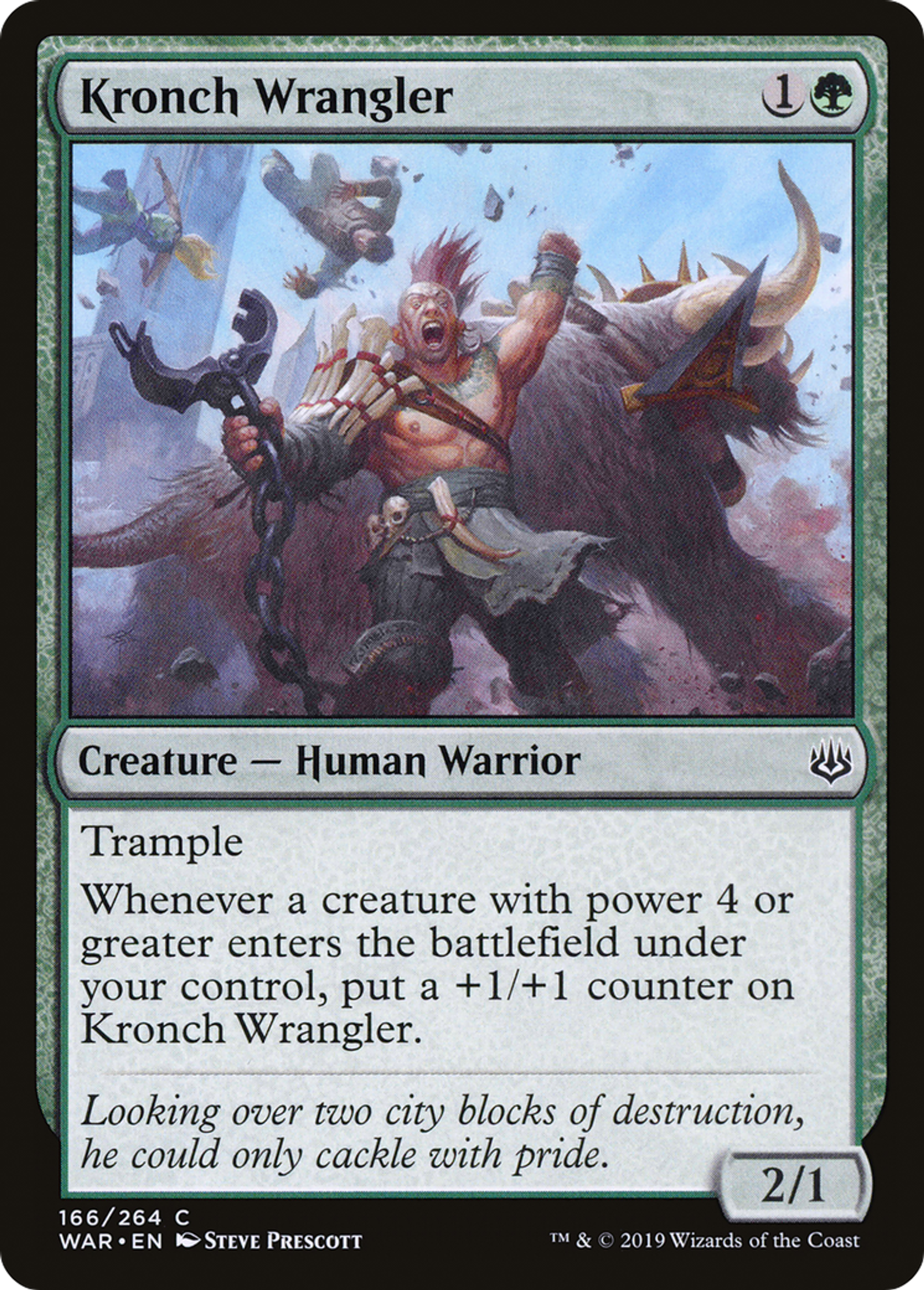Dompteur de kronch — War of the Spark — Magic: The Gathering