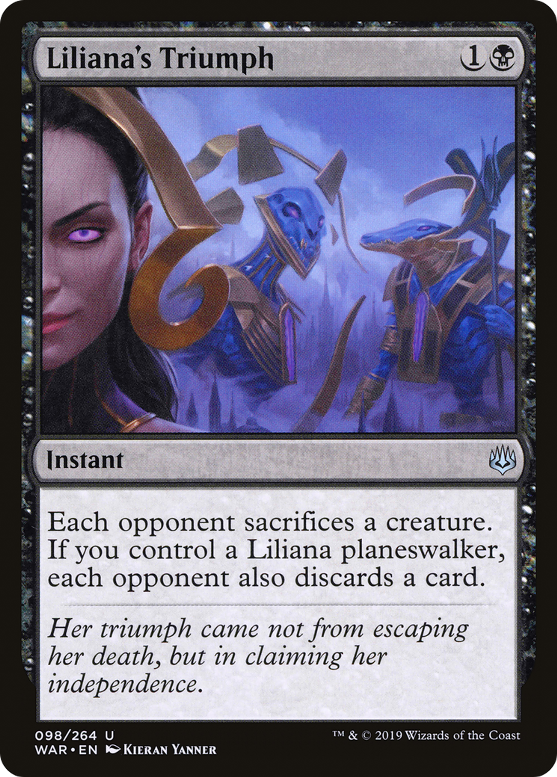 Triomphe de Liliana — War of the Spark — Magic: The Gathering