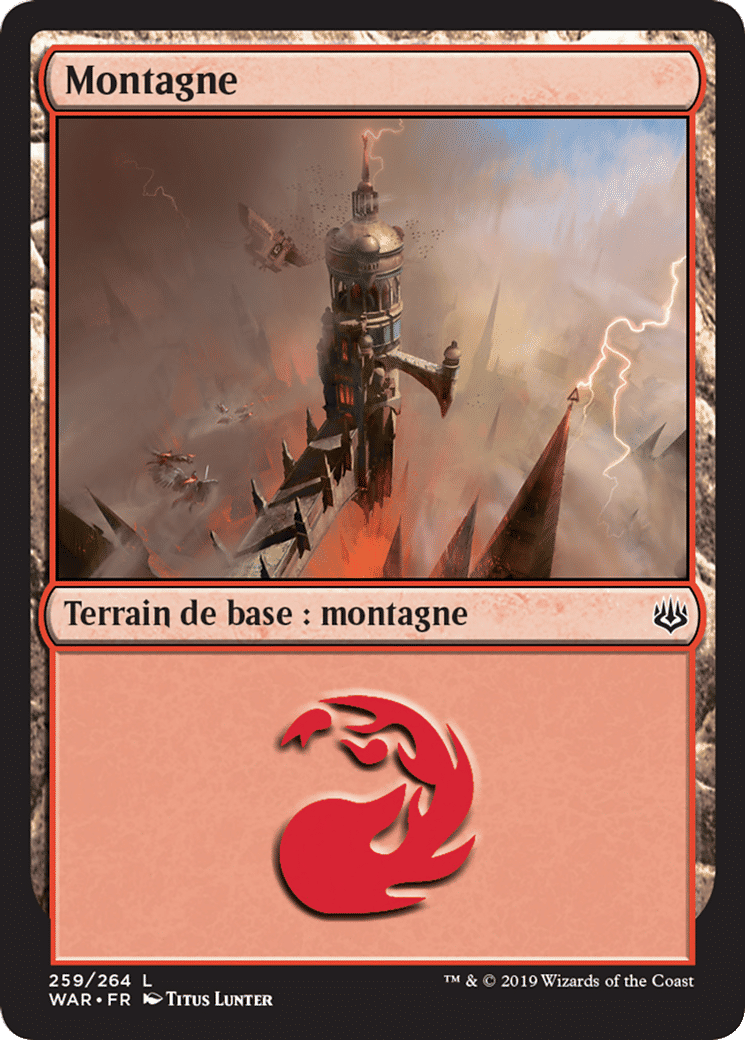 Montagne — War of the Spark — Magic: The Gathering