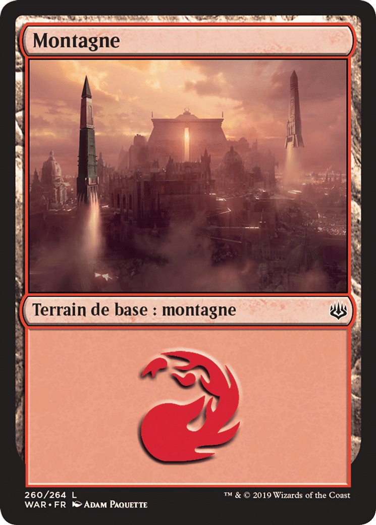 Montagne — War of the Spark — Magic: The Gathering