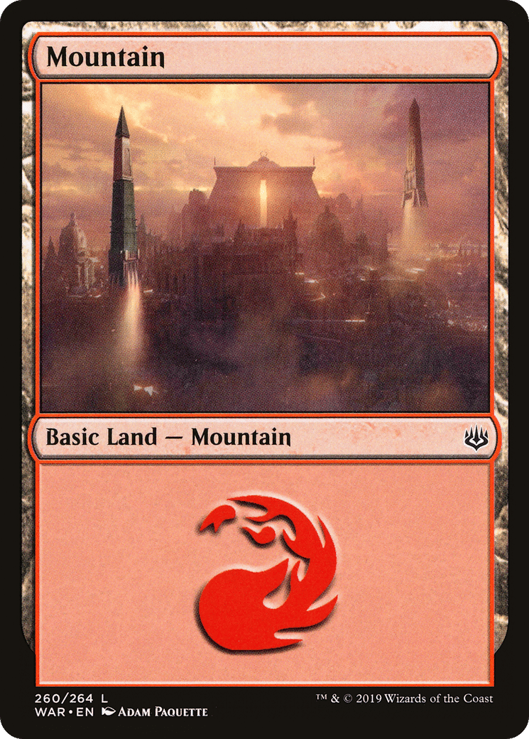 Montagne — War of the Spark — Magic: The Gathering