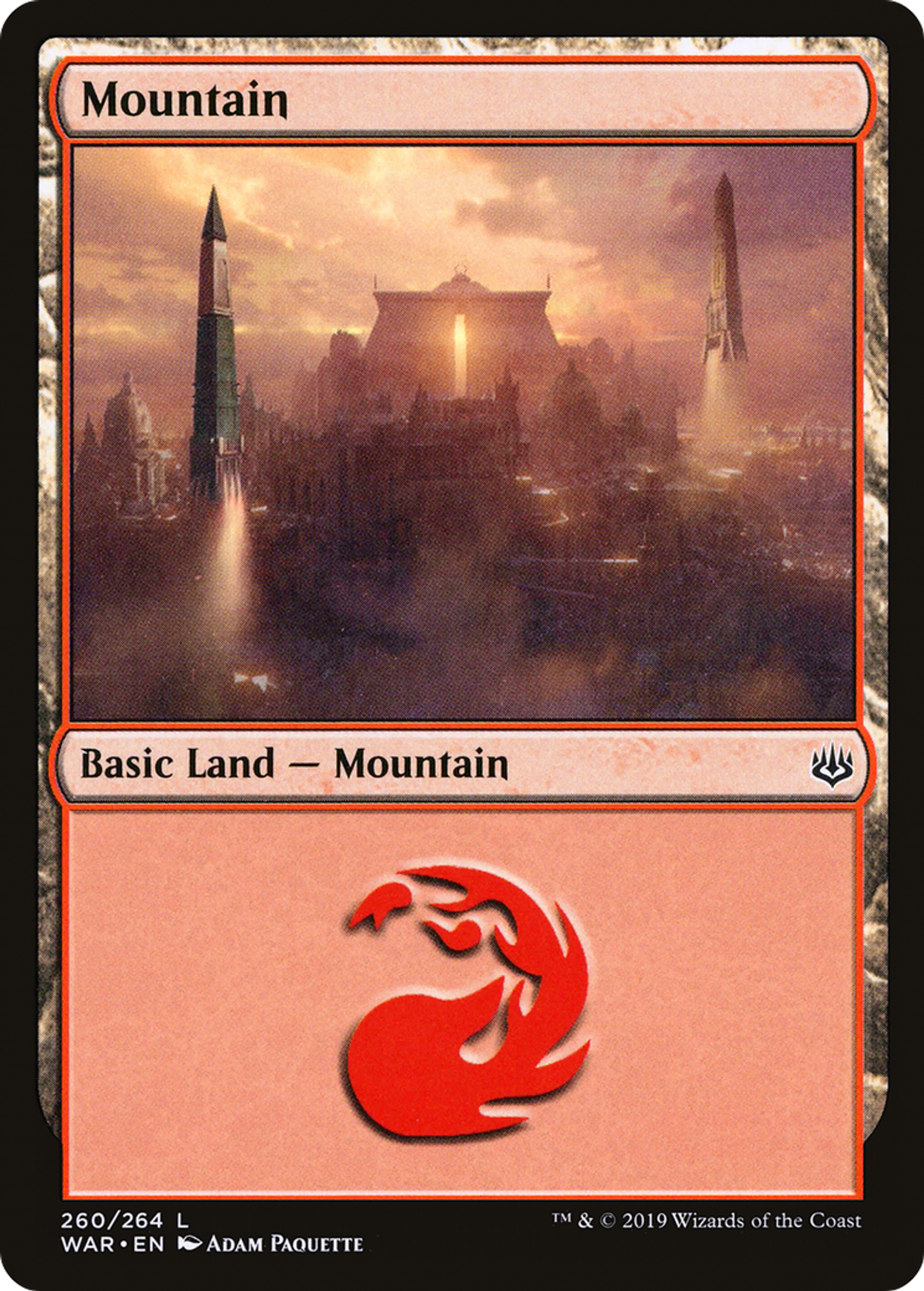 Montagne — War of the Spark — Magic: The Gathering