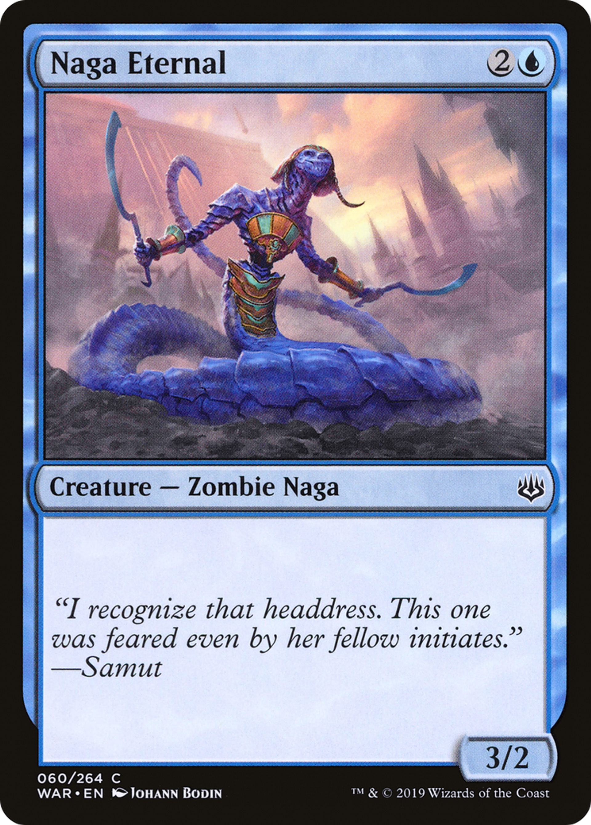 Naga Eternal — War of the Spark — Magic: The Gathering
