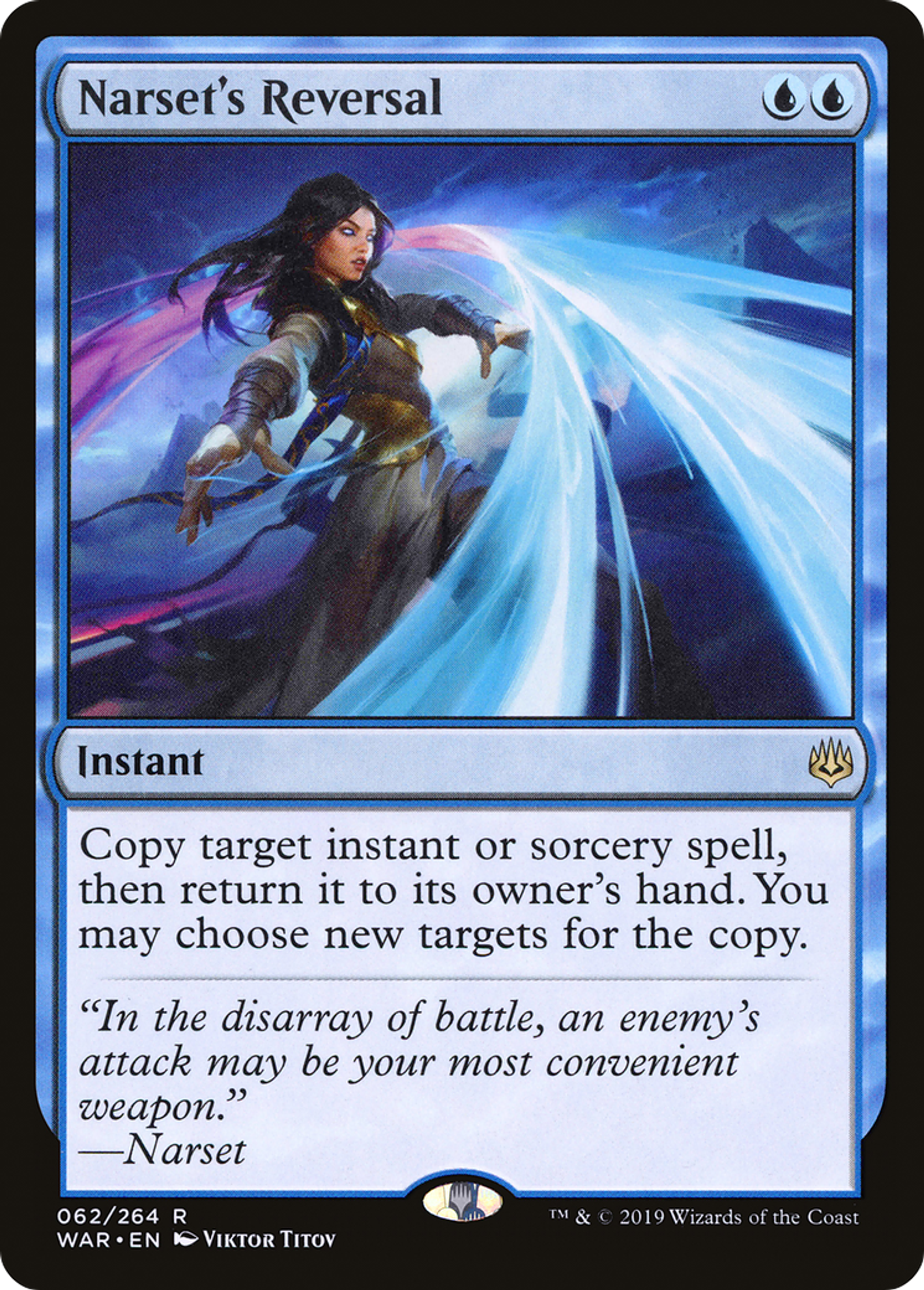 Inversion de Narset — War of the Spark — Magic: The Gathering