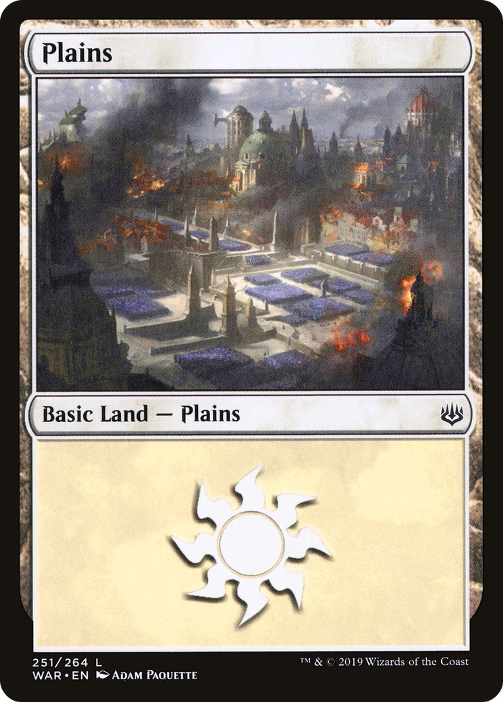 Plains — War of the Spark — Magic: The Gathering