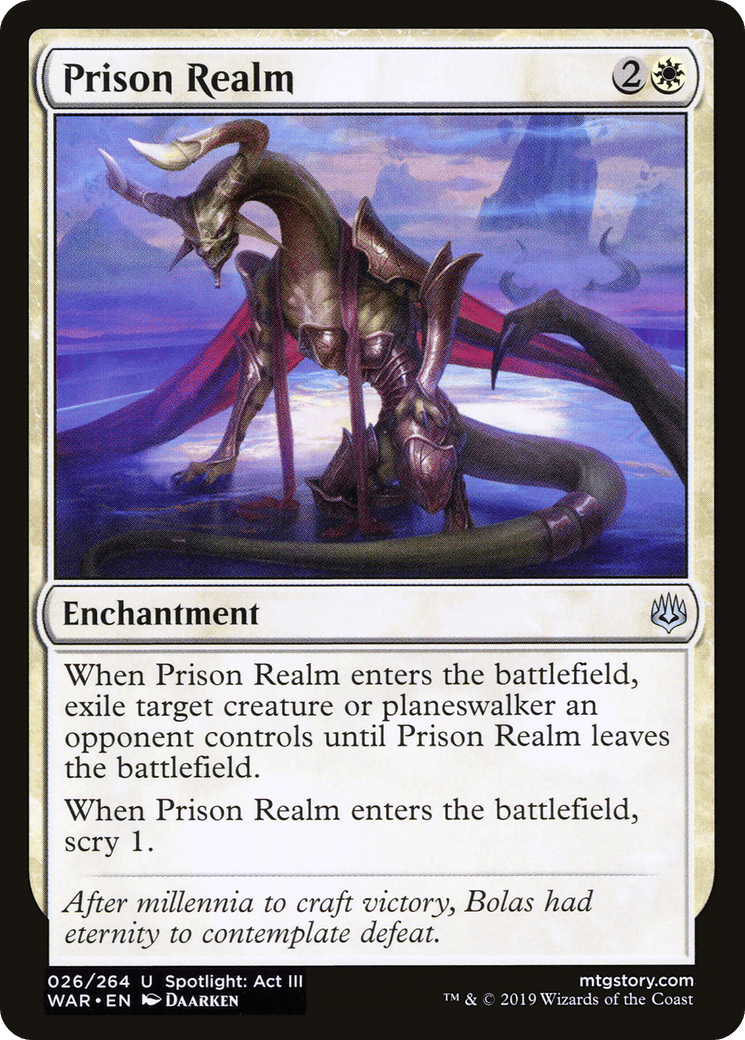 Prison Realm — War of the Spark — Magic: The Gathering