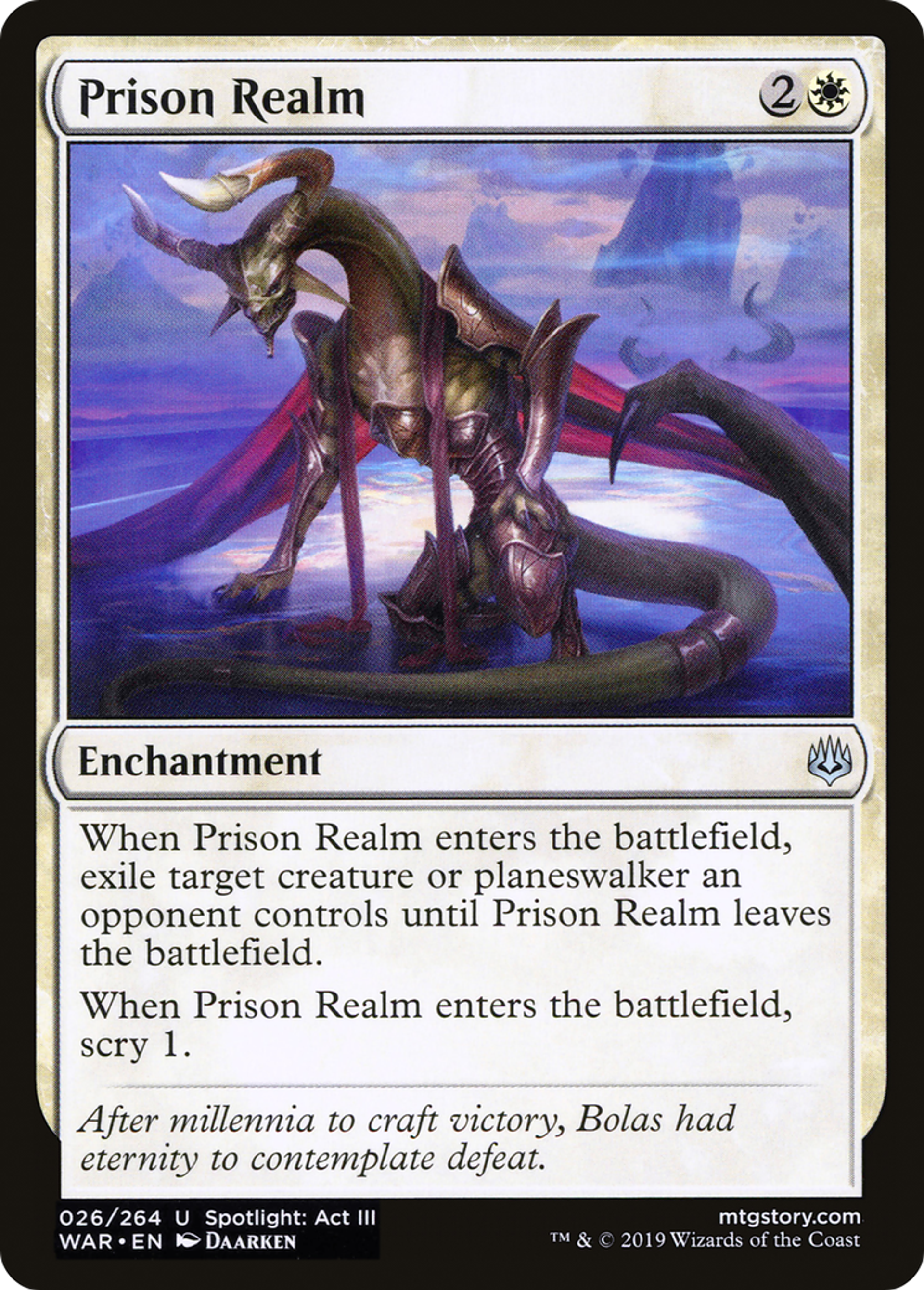 Royaume carcéral — War of the Spark — Magic: The Gathering
