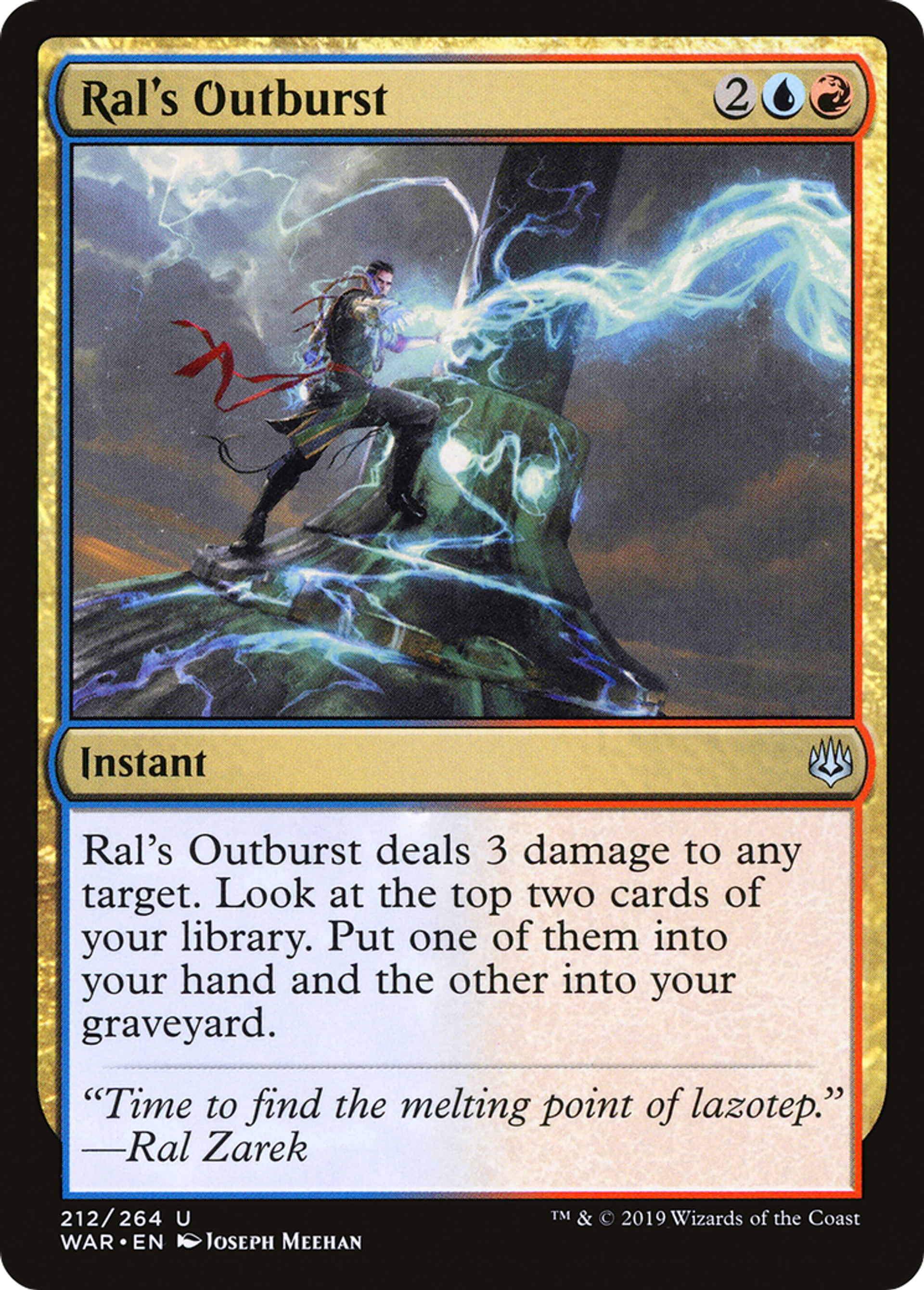 Surgissement de Ral — War of the Spark — Magic: The Gathering