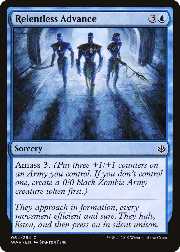 Relentless Advance — War of the Spark — Magic: The Gathering