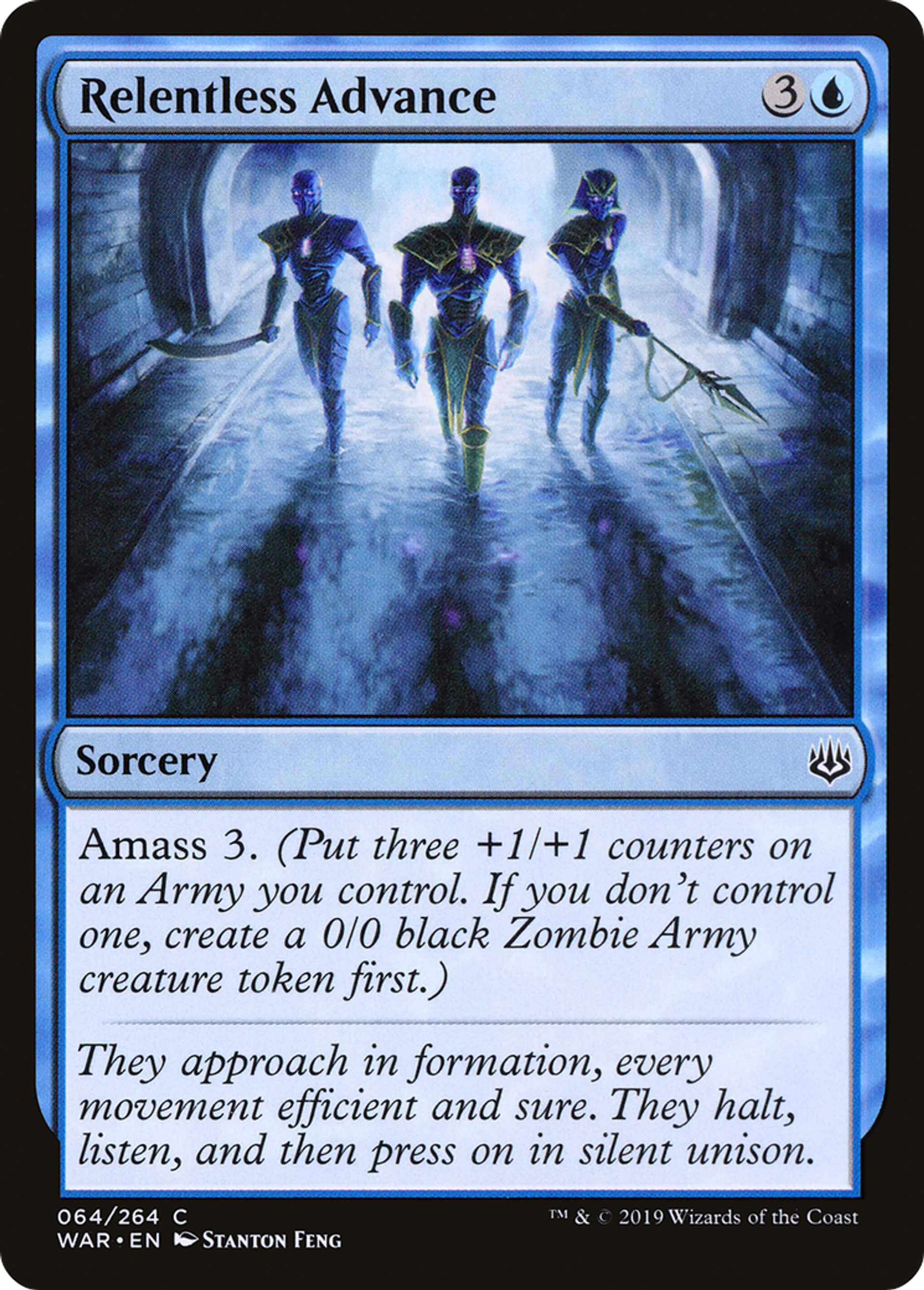 Relentless Advance — War of the Spark — Magic: The Gathering