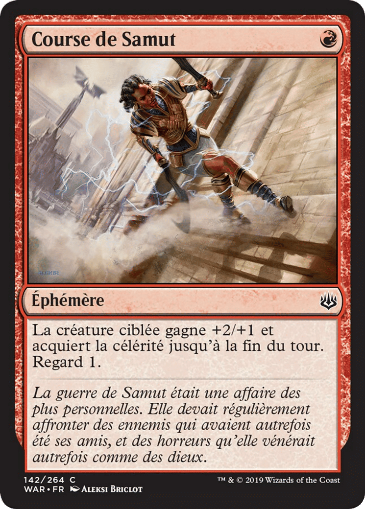 Course de Samut — War of the Spark — Magic: The Gathering
