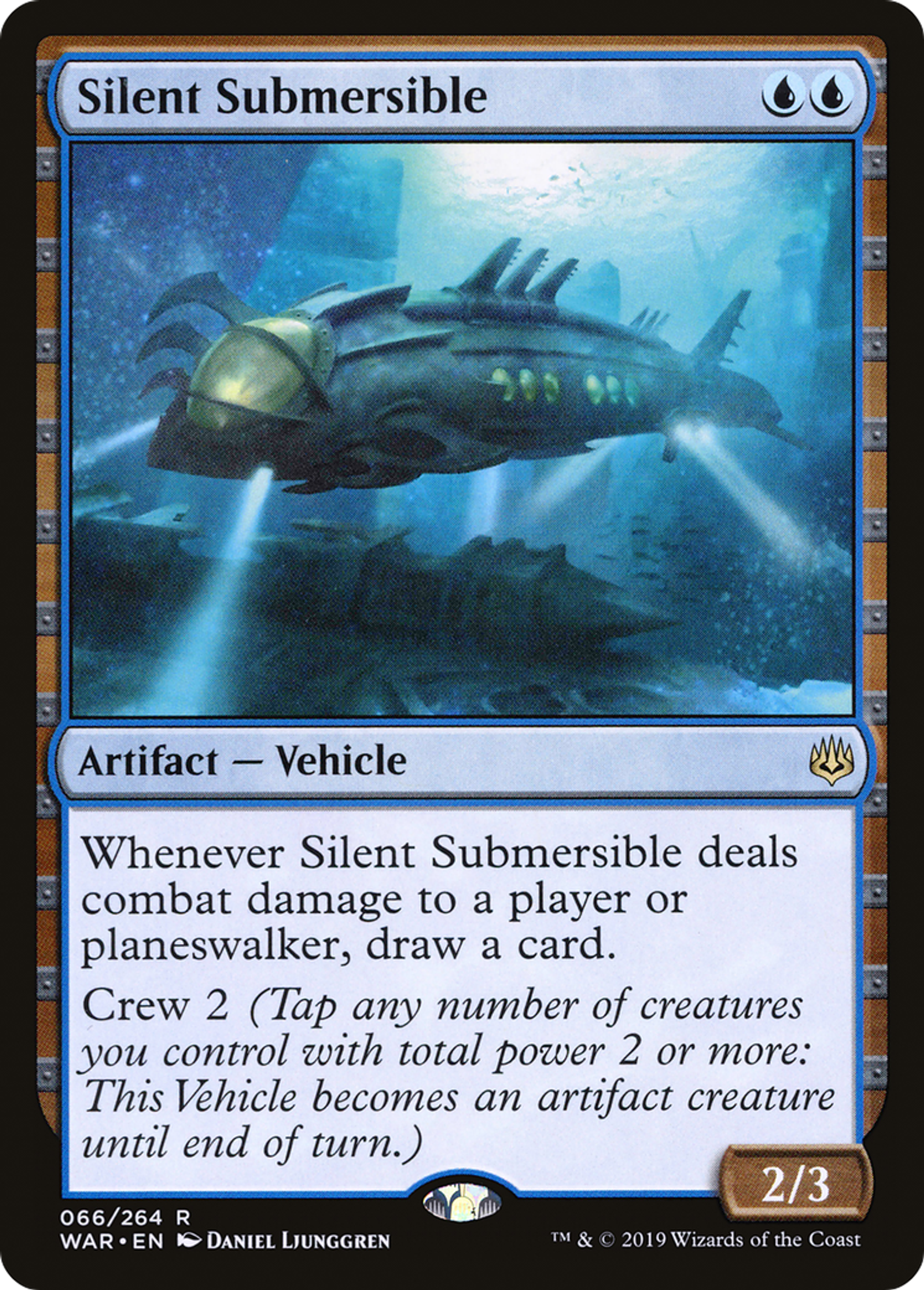 Silent Submersible — War of the Spark — Magic: The Gathering