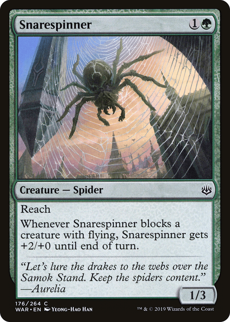 Snarespinner — War of the Spark — Magic: The Gathering