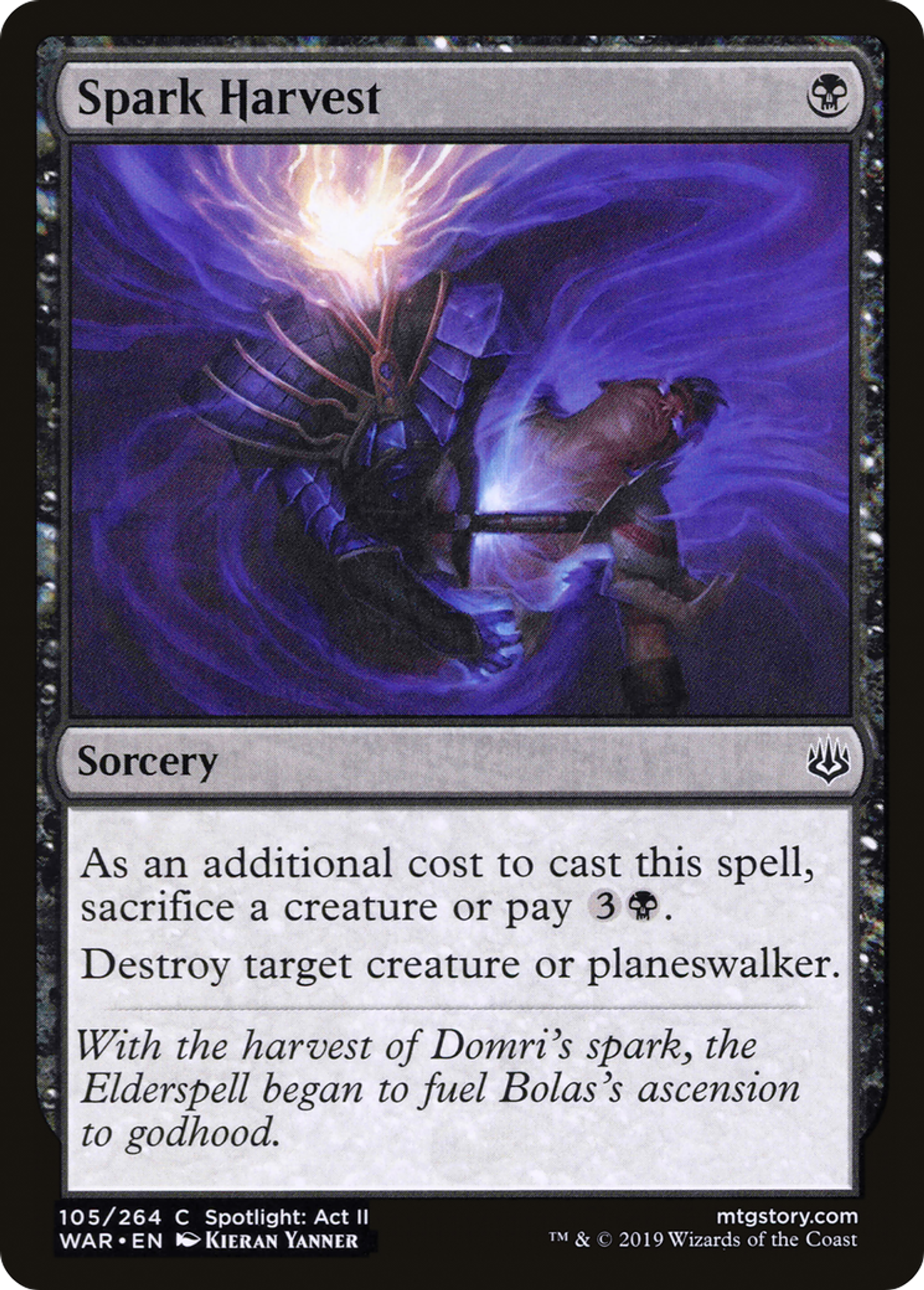Spark Harvest — War of the Spark — Magic: The Gathering