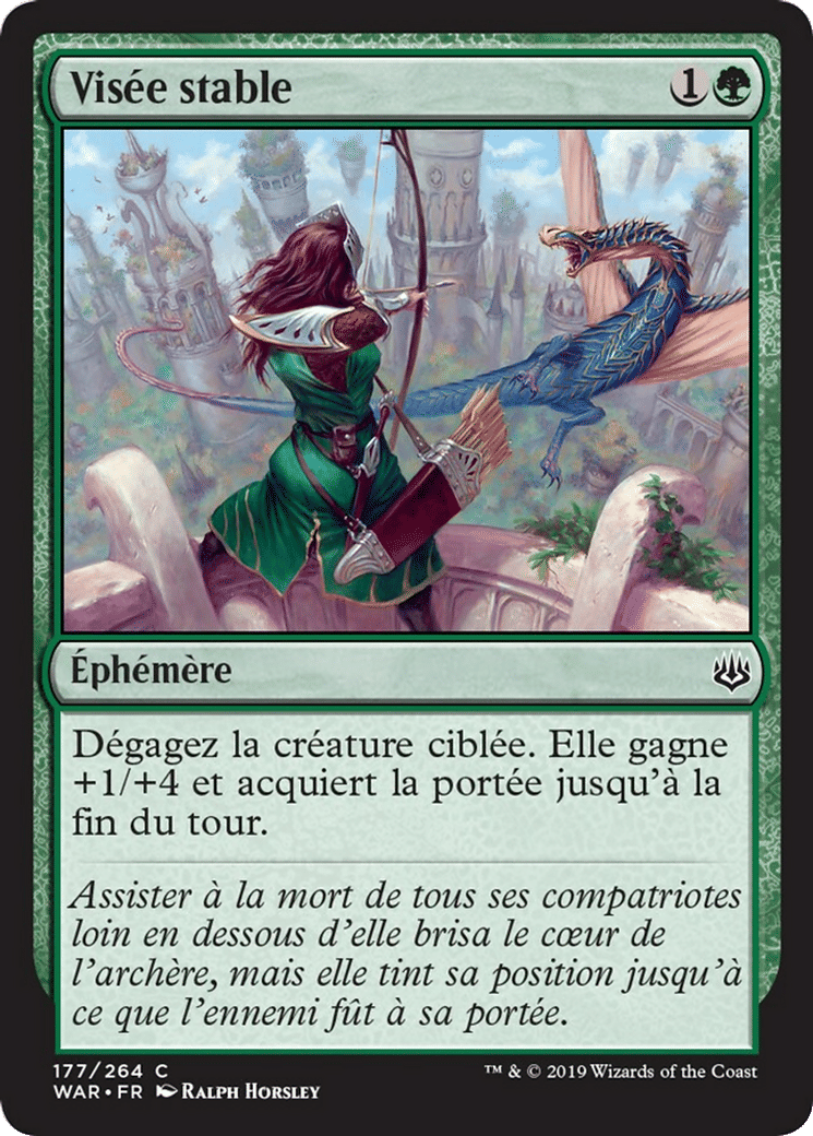 Visée stable — War of the Spark — Magic: The Gathering