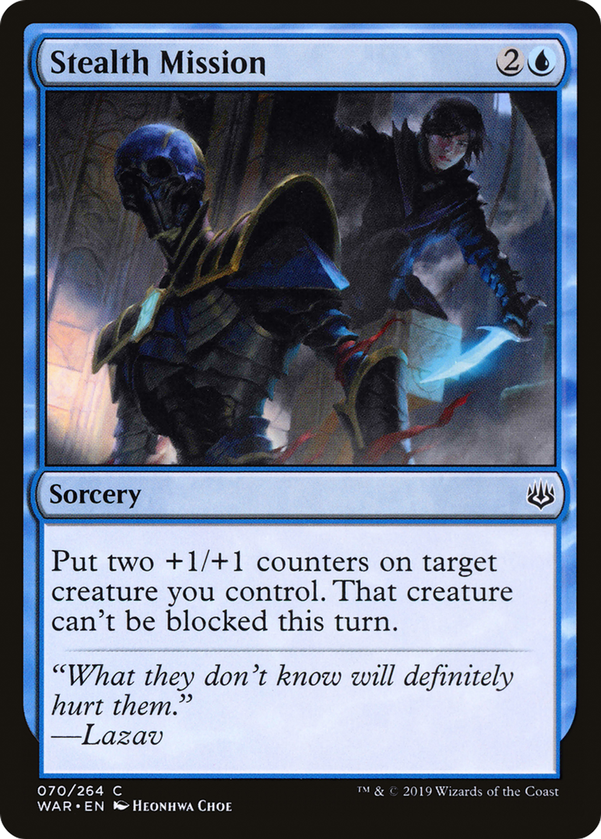 Stealth Mission — War of the Spark — Magic: The Gathering