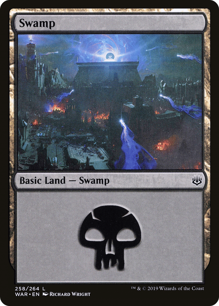 Swamp — War of the Spark — Magic: The Gathering