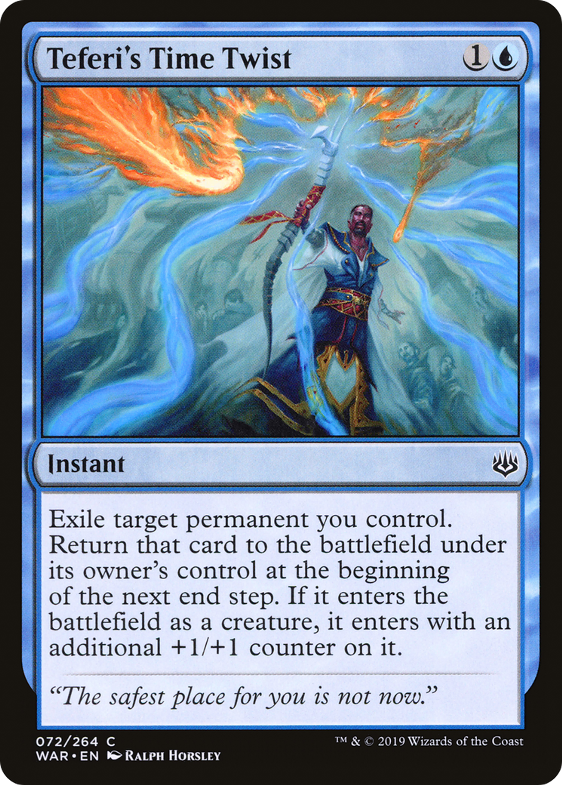 Teferi's Time Twist — War of the Spark — Magic: The Gathering