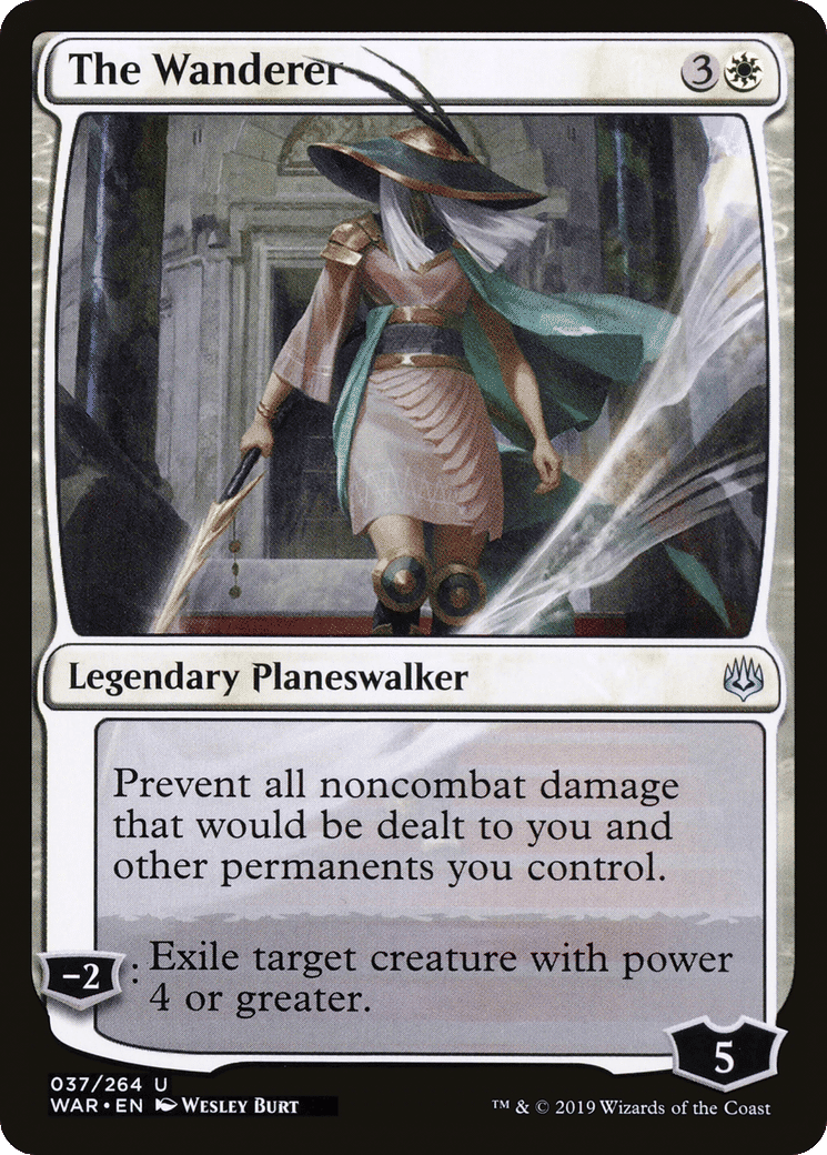 The Wanderer — War of the Spark — Magic: The Gathering