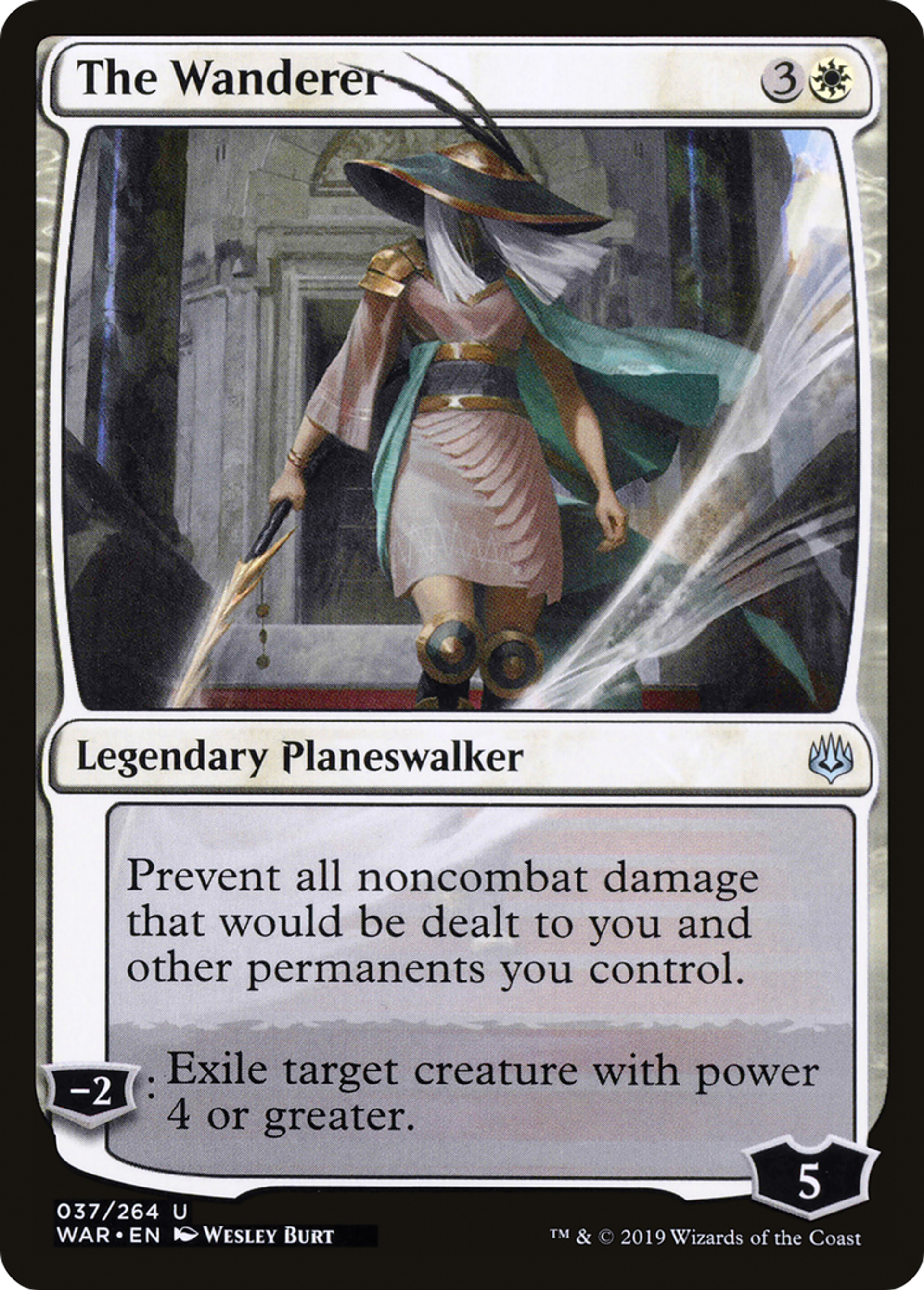 The Wanderer — War of the Spark — Magic: The Gathering
