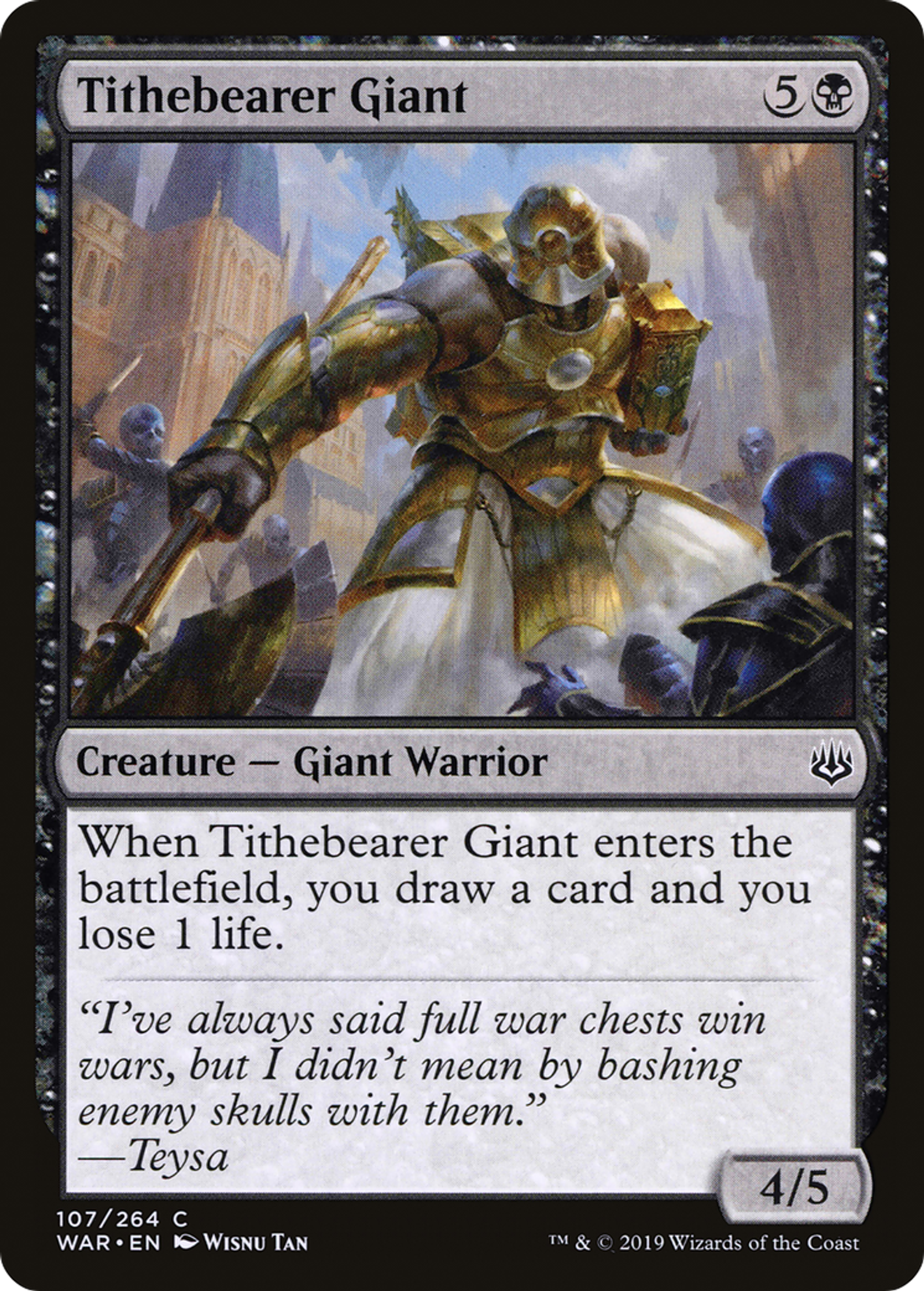 Géant porteur de dîme — War of the Spark — Magic: The Gathering