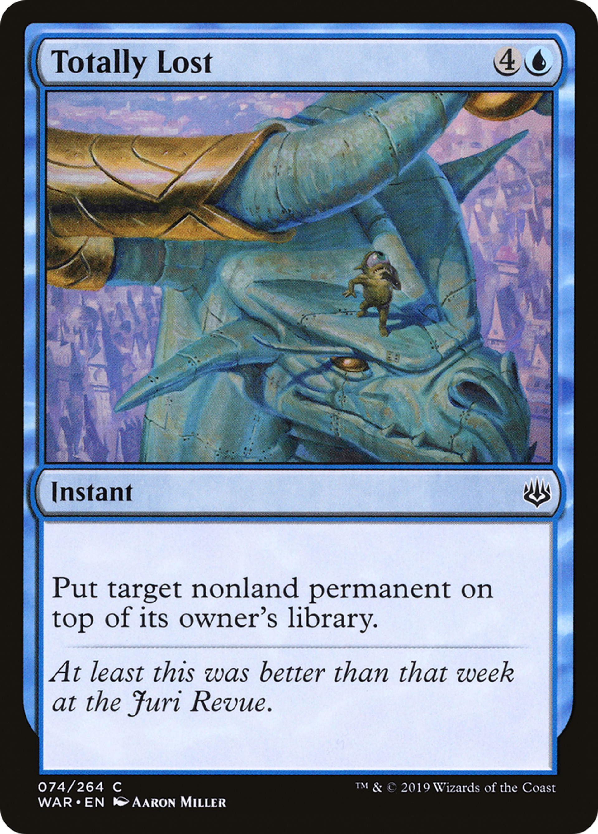 Complètement perdu — War of the Spark — Magic: The Gathering