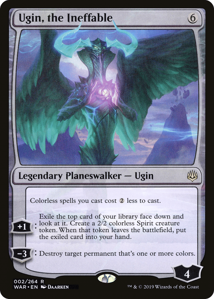 Ugin, the Ineffable — War of the Spark — Magic: The Gathering