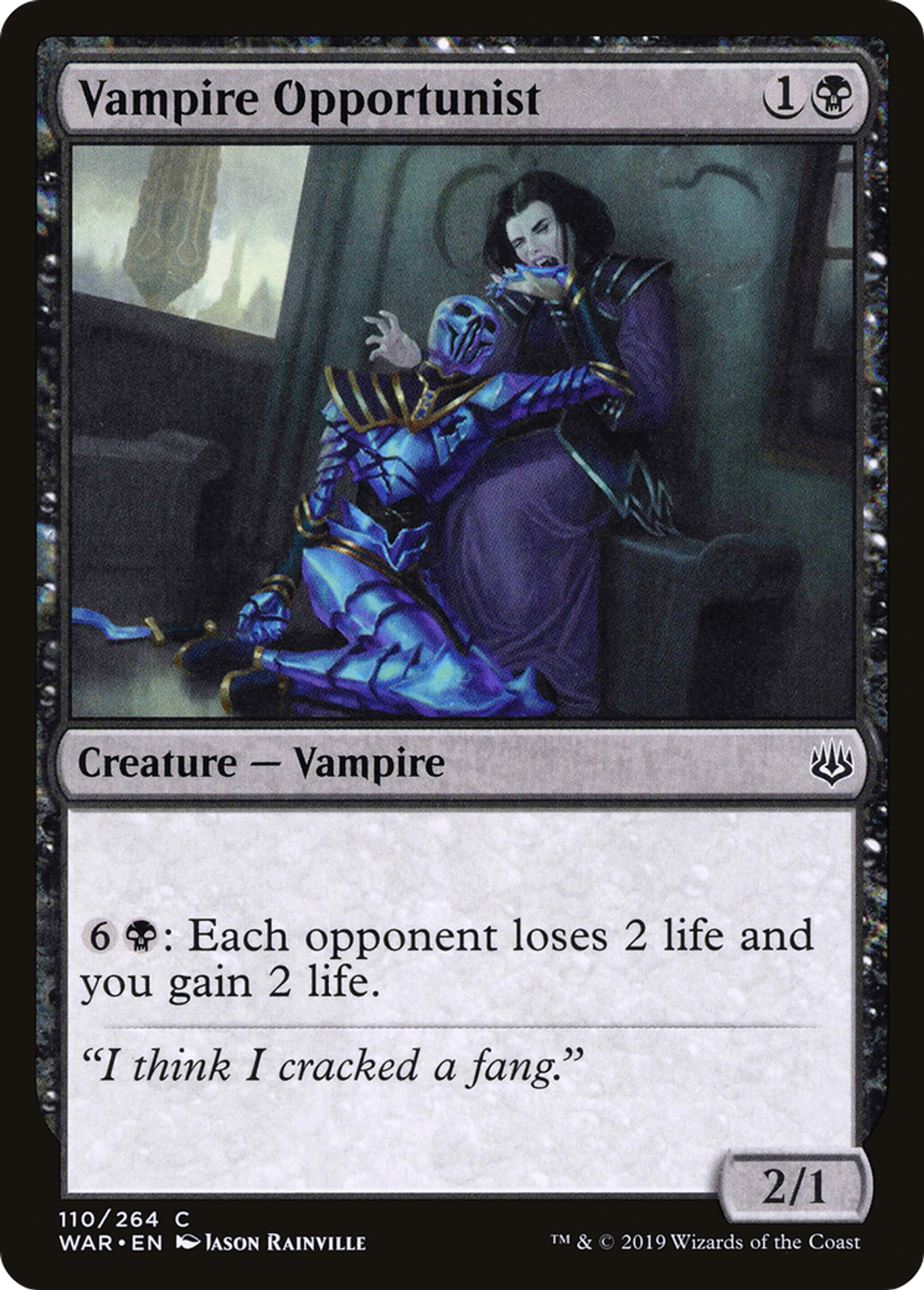 Opportuniste vampire — War of the Spark — Magic: The Gathering