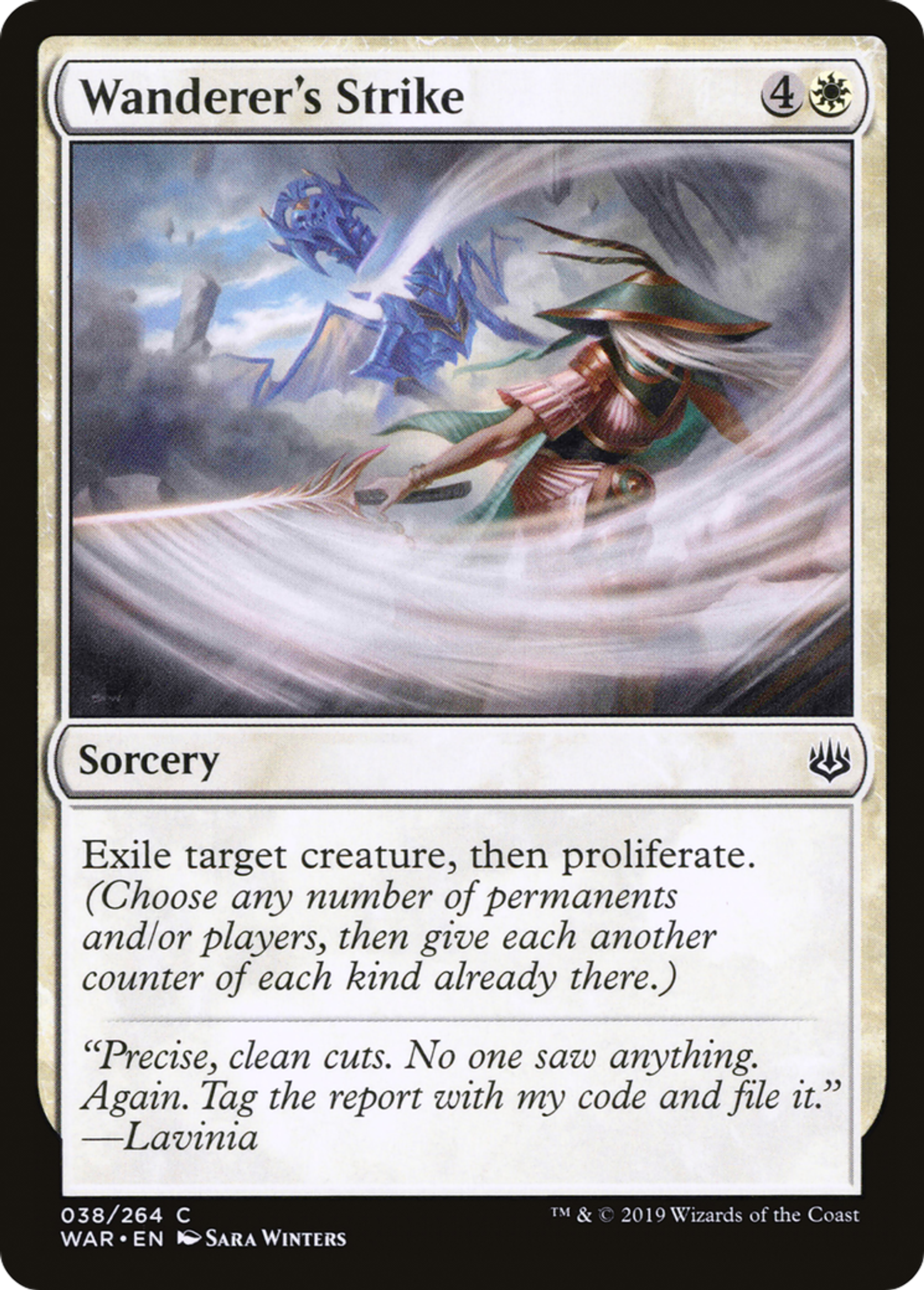 Wanderer's Strike — War of the Spark — Magic: The Gathering