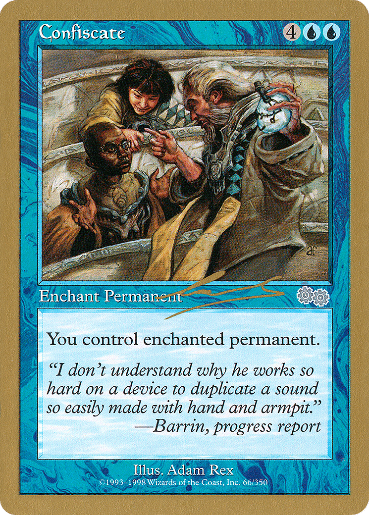 Confiscation — World Championship Decks 2000 — Magic: The Gathering