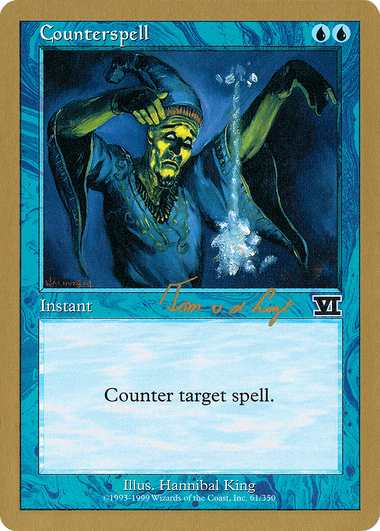 Counterspell — World Championship Decks 2000 — Magic: The Gathering