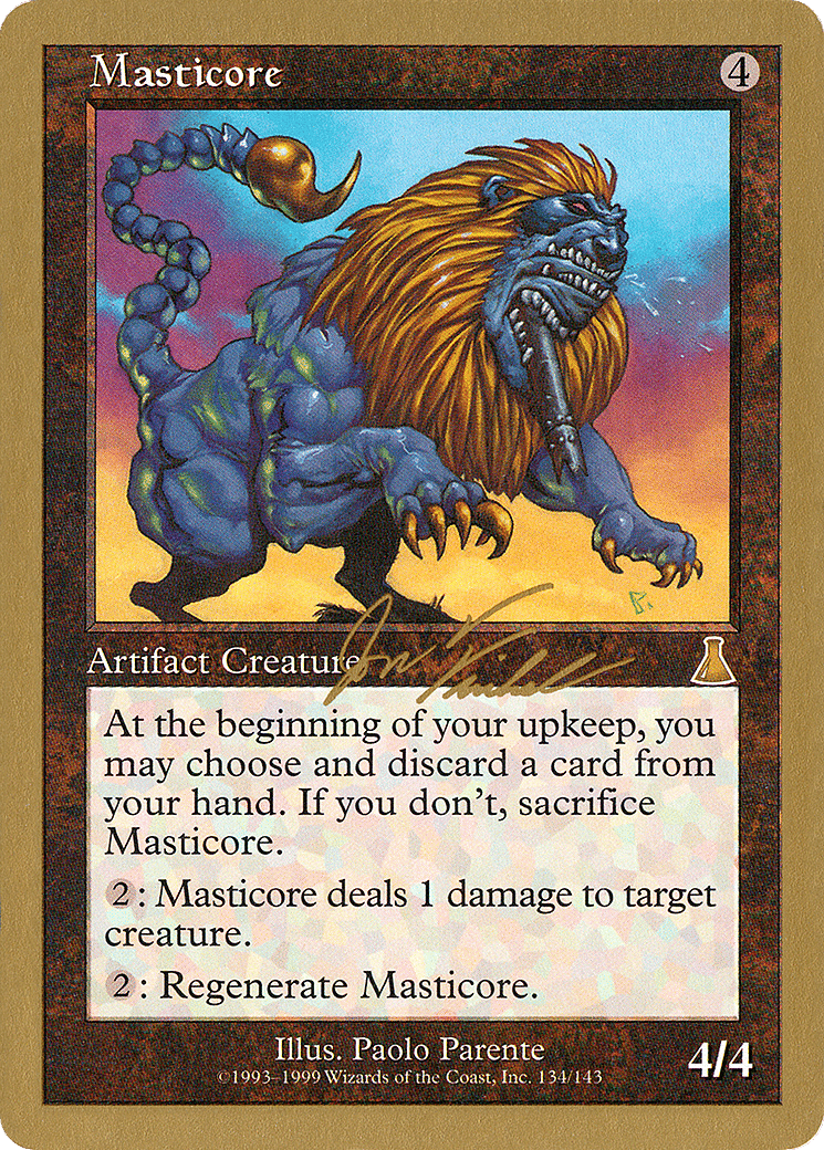 Masticore — World Championship Decks 2000 — Magic: The Gathering