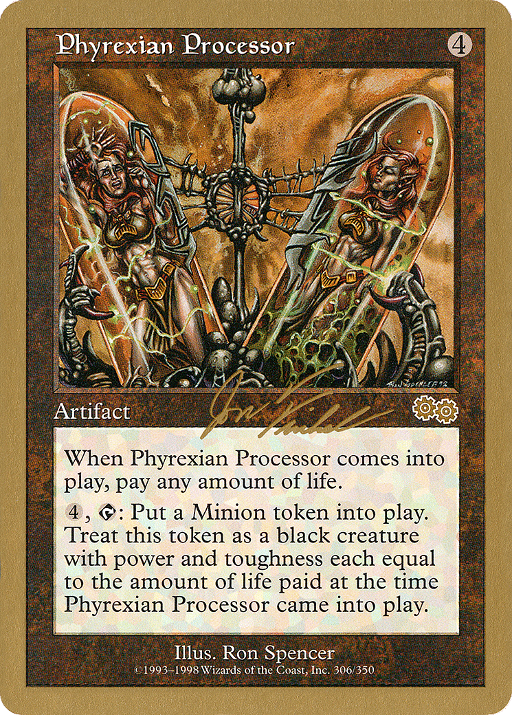 Phyrexian Processor — World Championship Decks 2000 — Magic: The Gathering