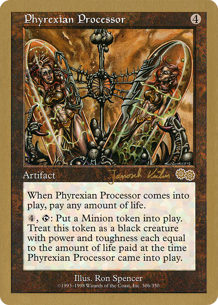 Phyrexian Processor — World Championship Decks 2000 — Magic: The Gathering