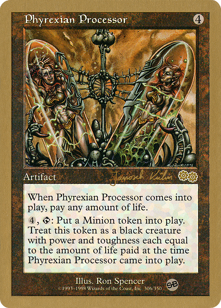 Phyrexian Processor — World Championship Decks 2000 — Magic: The Gathering