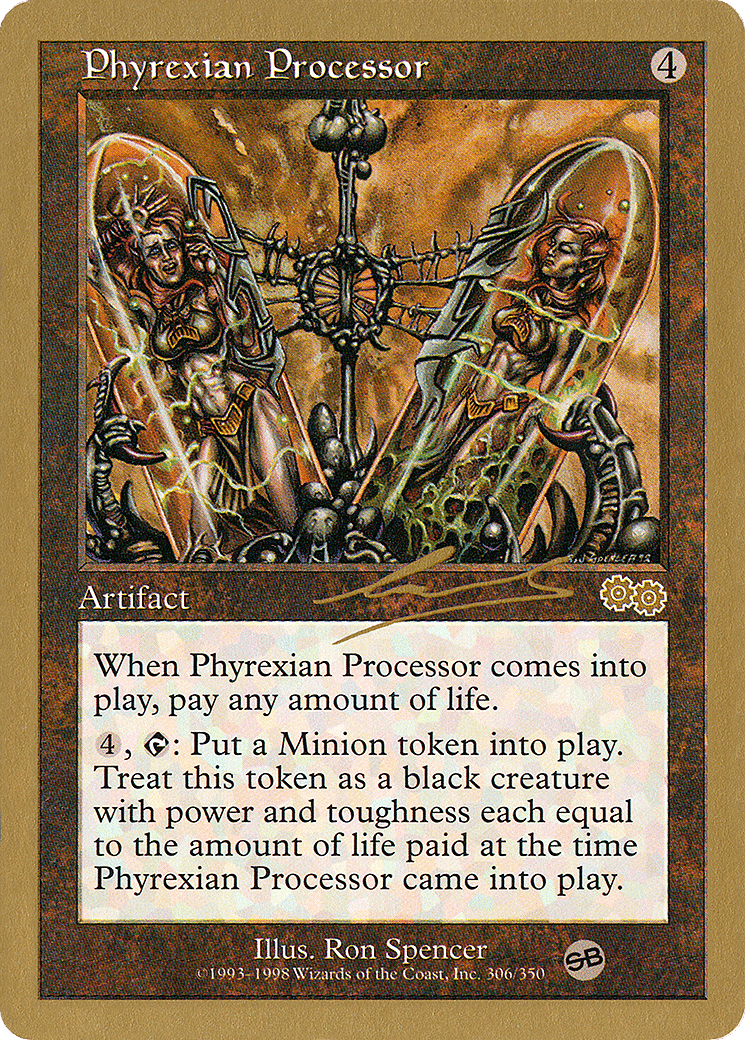Phyrexian Processor — World Championship Decks 2000 — Magic: The Gathering