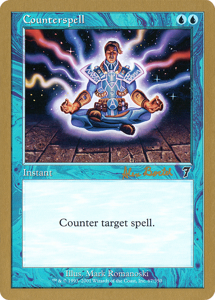Counterspell — World Championship Decks 2001 — Magic: The Gathering