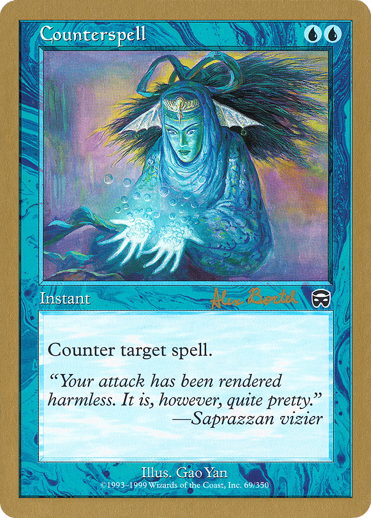 Counterspell from World Championship Decks 2001 - Magic: The Gathering
