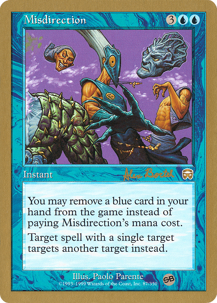 Misdirection — World Championship Decks 2001 — Magic: The Gathering
