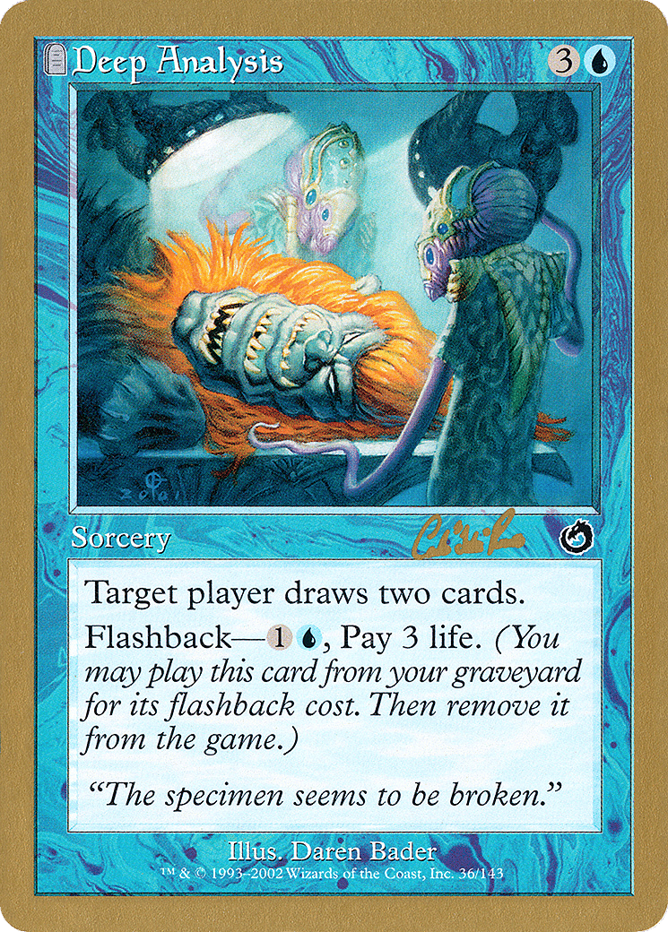 Analyse en profondeur from World Championship Decks 2002 - Magic: The Gathering