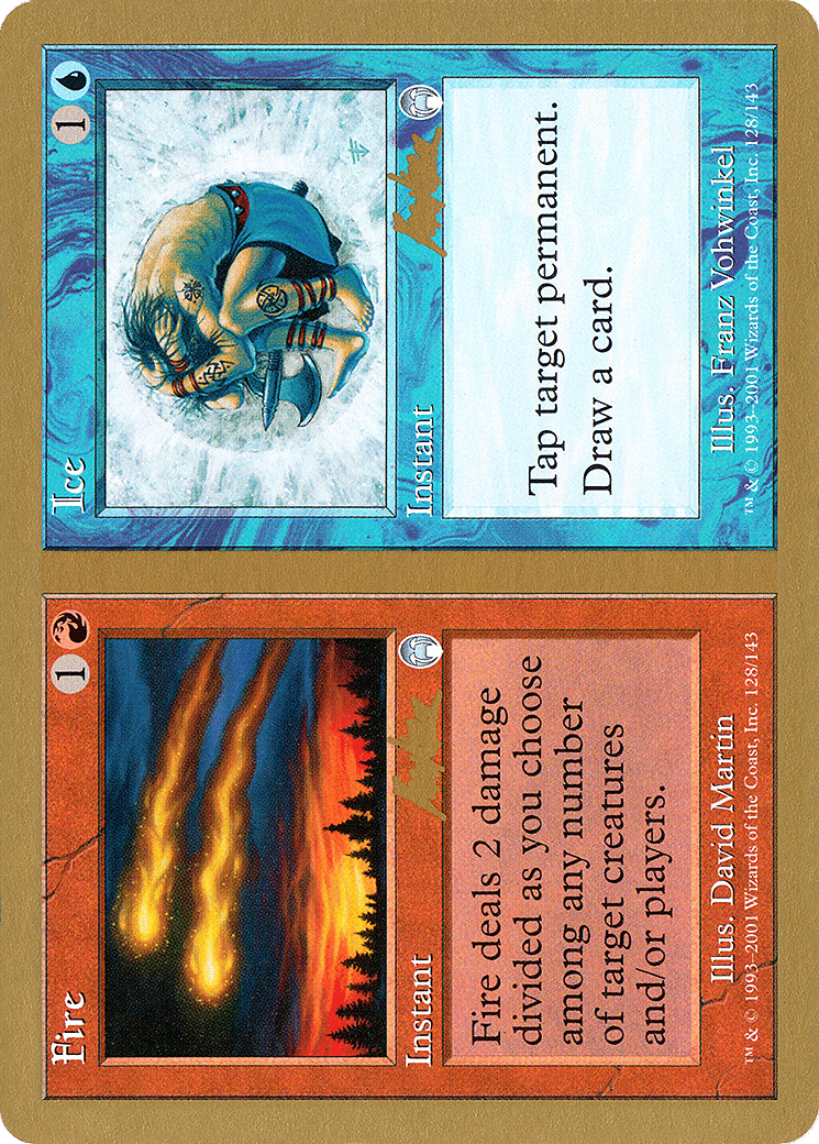 Fire // Ice — World Championship Decks 2002 — Magic: The Gathering