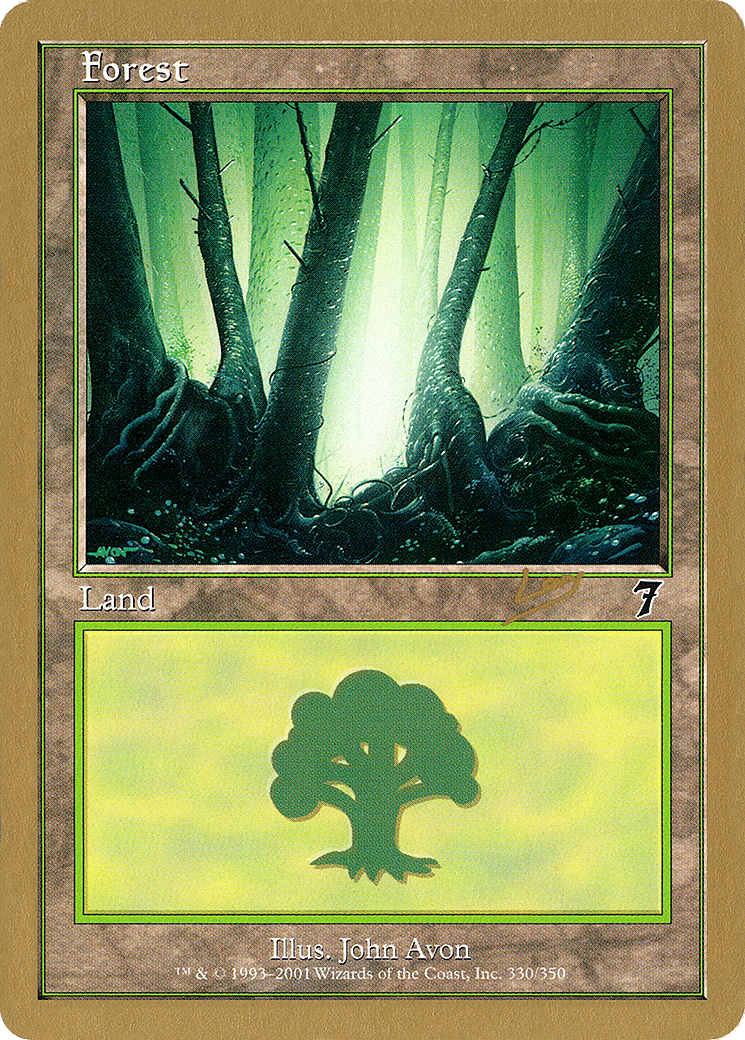 Forêt — World Championship Decks 2002 — Magic: The Gathering